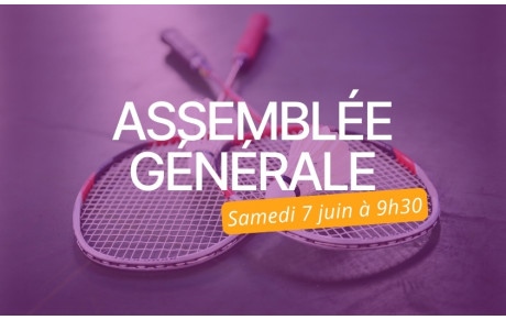 Assemblée Générale annuelle le 7 juin